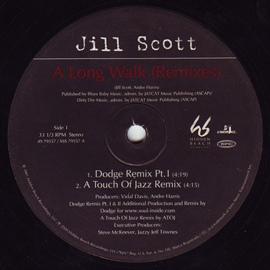 Jill Scott : Long Walk (Remixes) (12")
