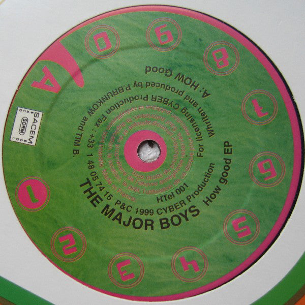 Major Boys : How Good EP (12", EP)
