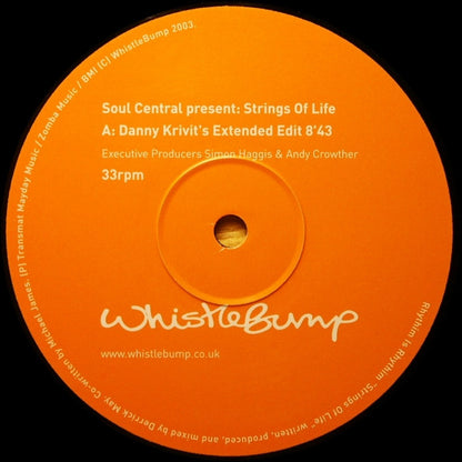 Soul Central : Strings Of Life (The Danny Krivit Re-Edits) (12")