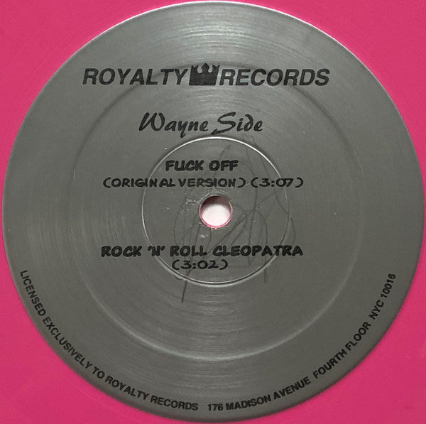 Wayne* / Jayne County And The Electric Chairs* : (If You Don't Wanna Fuck Me, Baby) Fuck Off!! (12", EP, Pin)