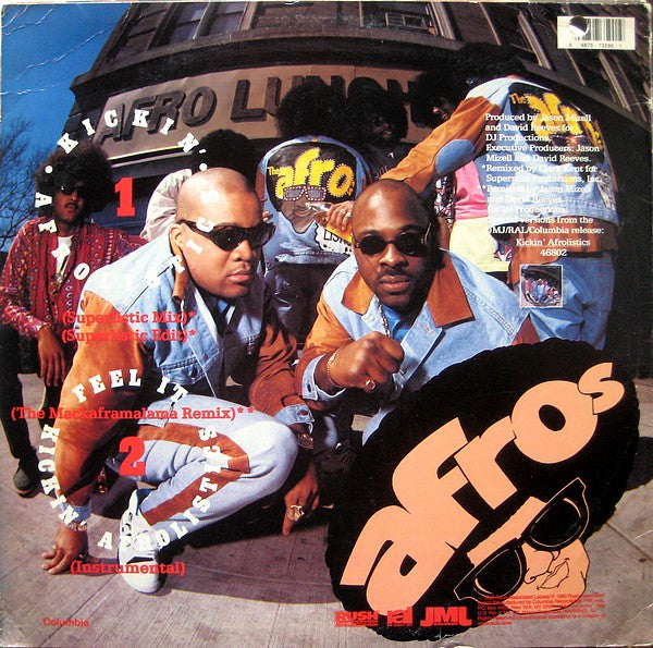 The Afros : Kickin' Afrolistics (12")