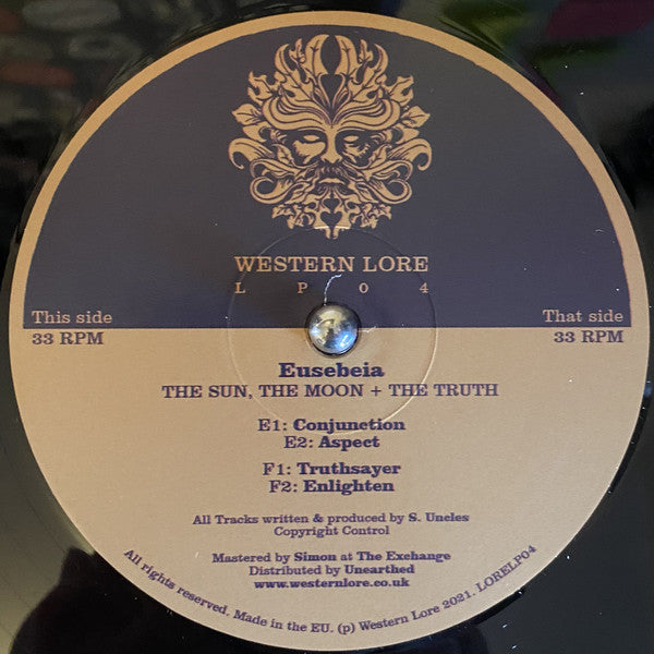 Eusebeia : The Sun, The Moon + The Truth (3x12", Album)