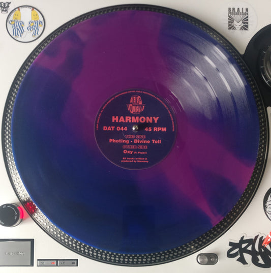 Harmony* : Oxy / Photing / Divine Toll  (12", S/Edition, Pur)