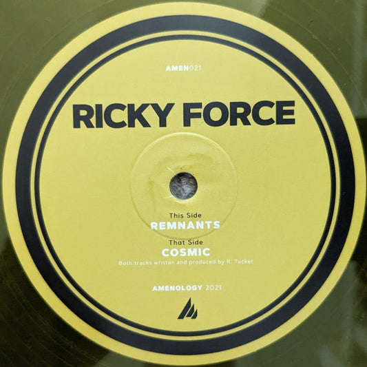 Ricky Force : Cosmic / Remnants (12", Ltd, Yel)