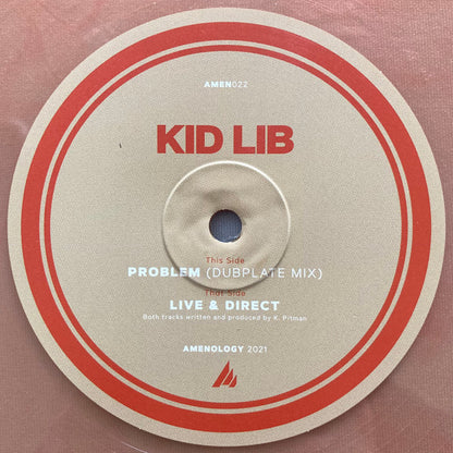 Kid Lib : Live & Direct / Problem (Dubplate Mix) (12", Ltd, Ora)