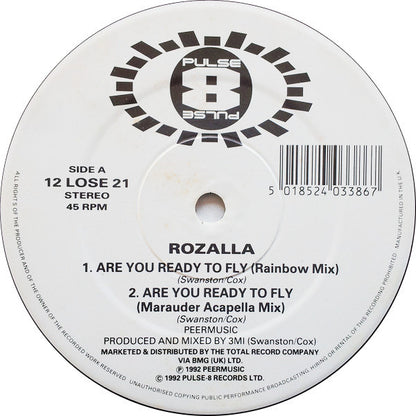 Rozalla : Are You Ready To Fly (12")