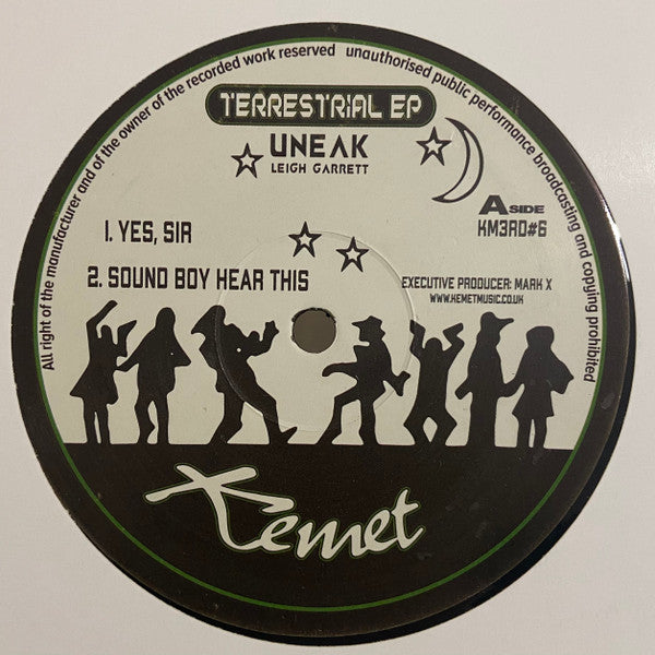 Uneak (3) : Terrestrial EP (12", EP)