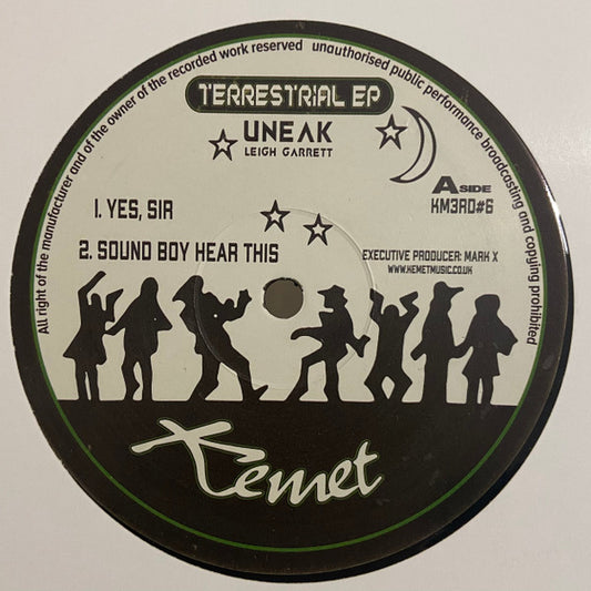 Uneak (3) : Terrestrial EP (12", EP)