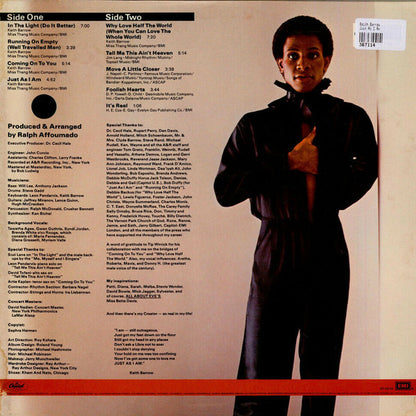 Keith Barrow : Just As I Am (LP, Album)