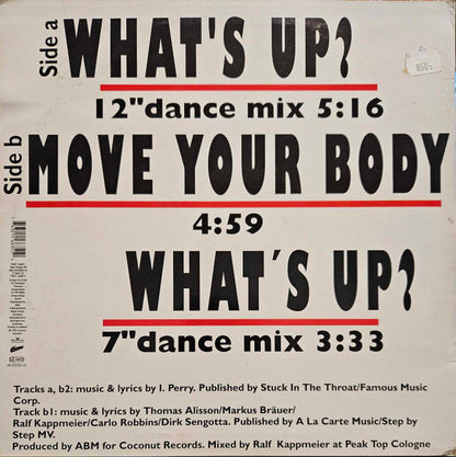 Minnesota : What's Up? (12", Maxi)