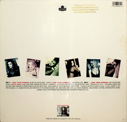 Bananarama : Long Train Running (12", Promo)