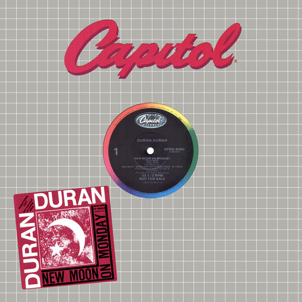 Duran Duran : New Moon On Monday (12", Single, Promo)