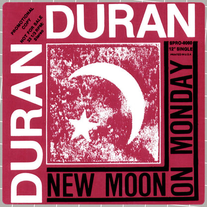 Duran Duran : New Moon On Monday (12", Single, Promo)