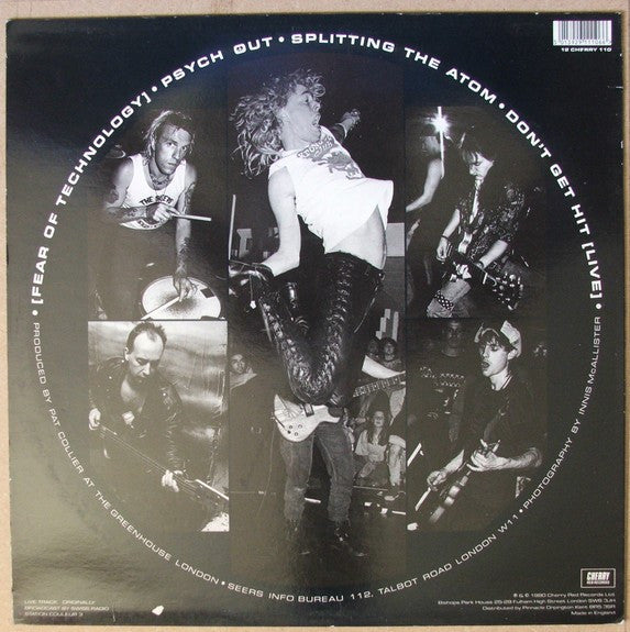 The Seers : Psych Out [Fear Of Technology] (12", Single)