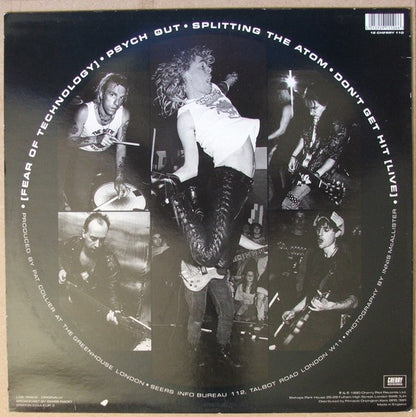 The Seers : Psych Out [Fear Of Technology] (12", Single)