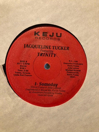 Jacqueline Tucker Featuring Trinity (117) : Someday  (12")