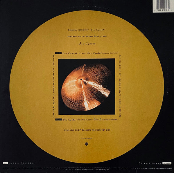 Sheila E. : Sex Cymbal (12", Maxi)