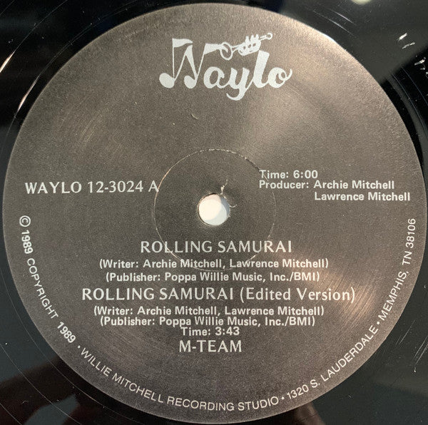 M-Team (2) : Rolling Samurai (12")