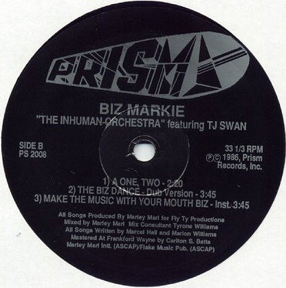 Biz Markie : Make The Music With Your Mouth, Biz (12", EP, RE)