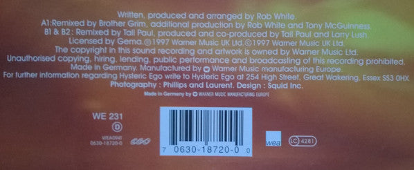 Hysteric Ego : Ministry Of Love (12")