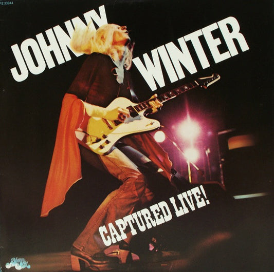 Johnny Winter : Captured Live! (LP, Album)