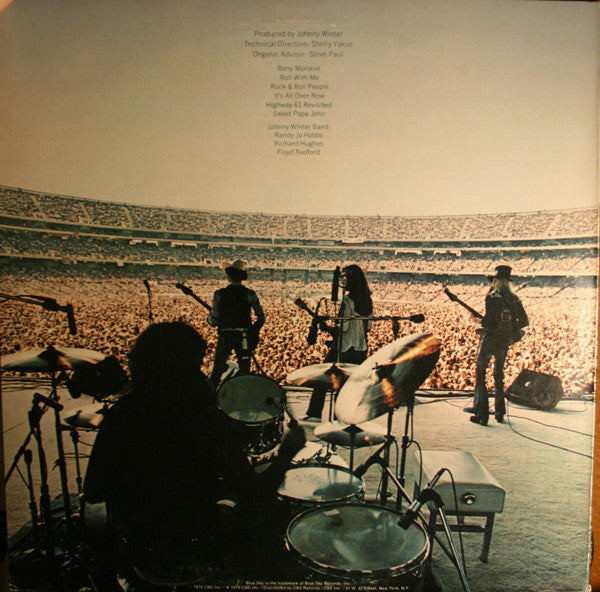 Johnny Winter : Captured Live! (LP, Album)