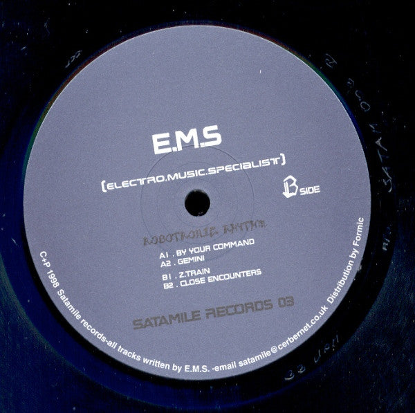 Electro Music Specialists : Robotronic Rhythm (12")