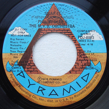 Phil Medley & The M.V.B. Orchestra : Snap It (7", Promo)