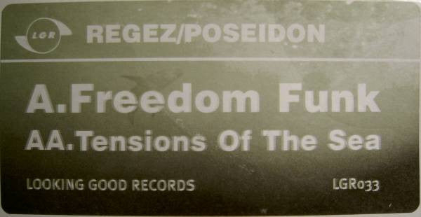 Reguez / Poseidon (2) : Freedom Funk / Tensions Of The Sea (12")