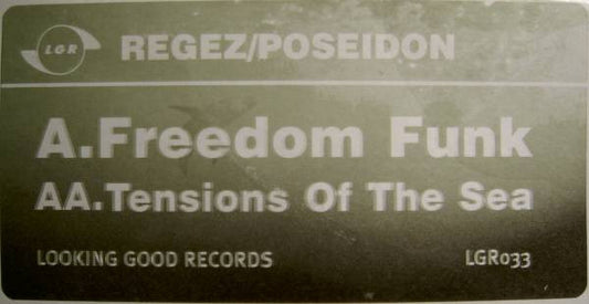 Reguez / Poseidon (2) : Freedom Funk / Tensions Of The Sea (12")