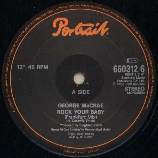 George McCrae : Rock Your Baby (Frankfurt Mix) (12")