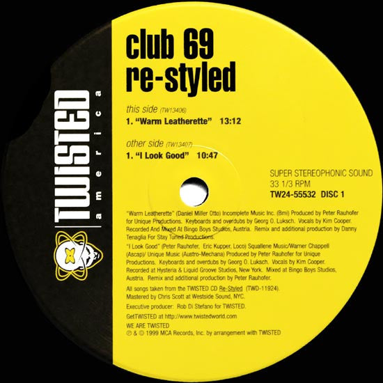 Club 69 : Re-Styled (Sampler) (2x12", Smplr)