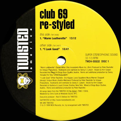 Club 69 : Re-Styled (Sampler) (2x12", Smplr)