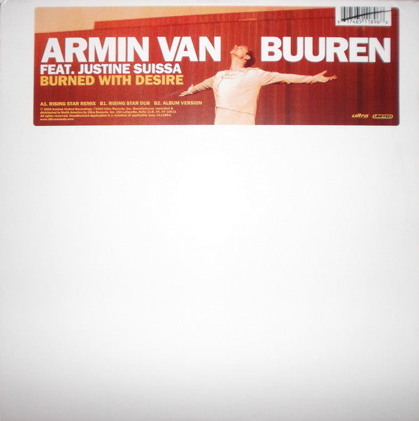 Armin van Buuren Feat. Justine Suissa : Burned With Desire (12")
