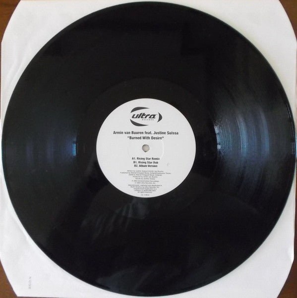 Armin van Buuren Feat. Justine Suissa : Burned With Desire (12")