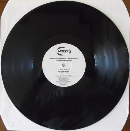 Armin van Buuren Feat. Justine Suissa : Burned With Desire (12")