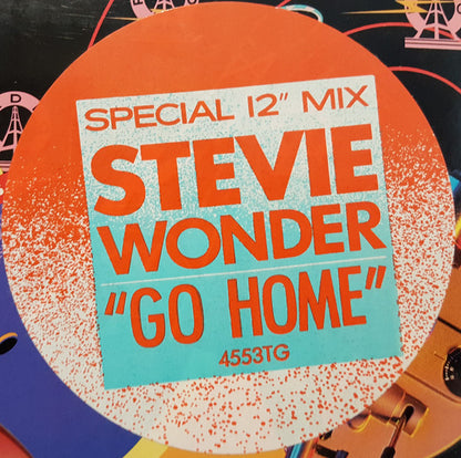 Stevie Wonder : Go Home (12", Promo)