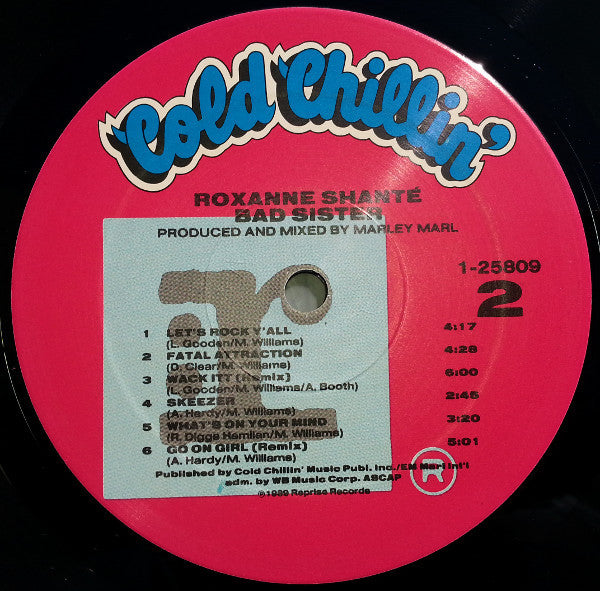 Roxanne Shanté : Bad Sister (LP, Album)