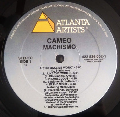 Cameo : Machismo (LP, Album, Promo, 49 )