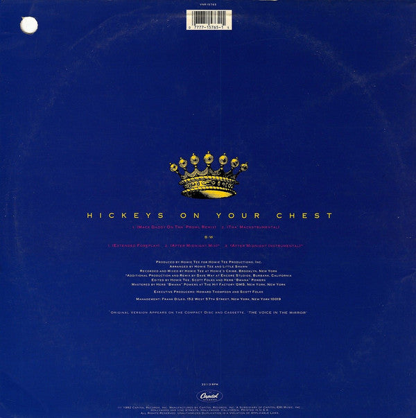 Little Shawn : Hickeys On Your Chest (12", Single)