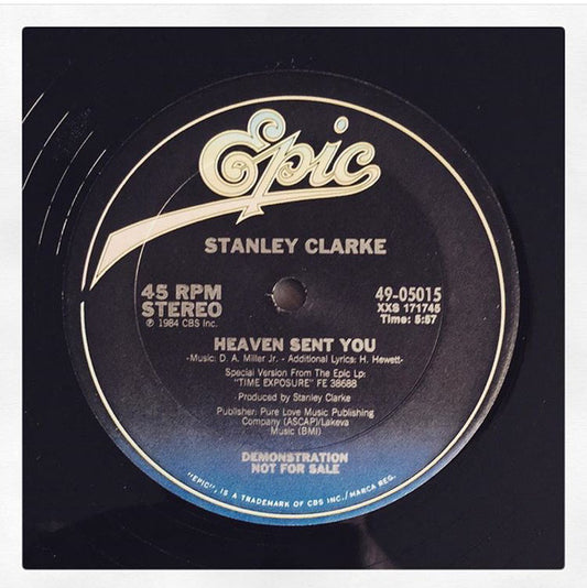Stanley Clarke : Heaven Sent You (12", Promo)