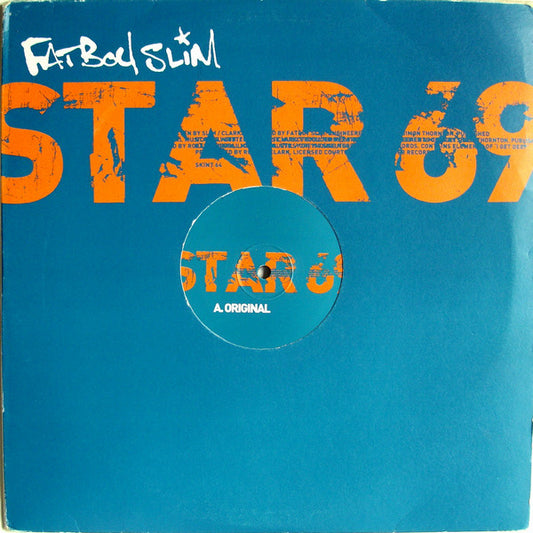 Fatboy Slim : Star 69 (2x12", Promo, DMM)