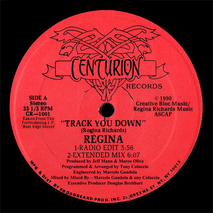 Regina (2) : Track You Down (12", M/Print)