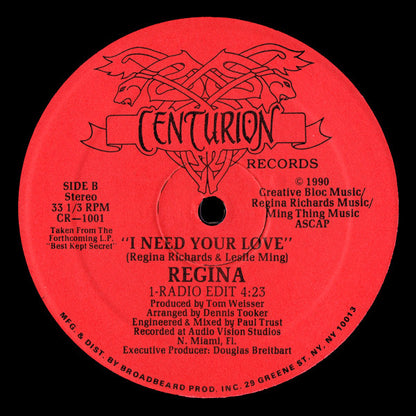 Regina (2) : Track You Down (12", M/Print)