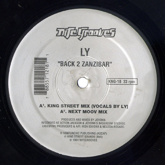 LY : Back 2 Zanzibar (12")