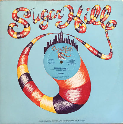 Farrari : Simon Says Dance (12", Single)