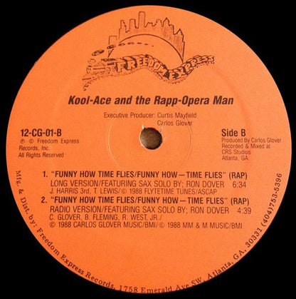 Kool-Ace And The Rapp Opera Man : Go Head (12")