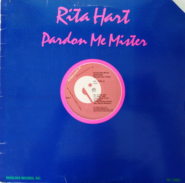 Rita Hart : Pardon Me Mister (12")