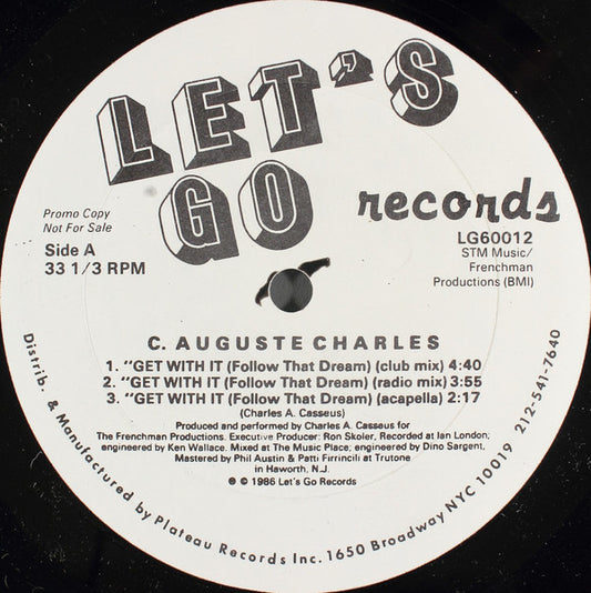 Charles Casseus : Get With It (Follow That Dream) (12", Promo)