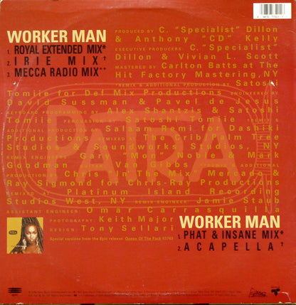 Patra : Worker Man (12")